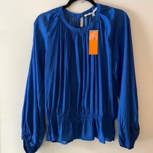 NEW. Collective Concepts womens royal blue top